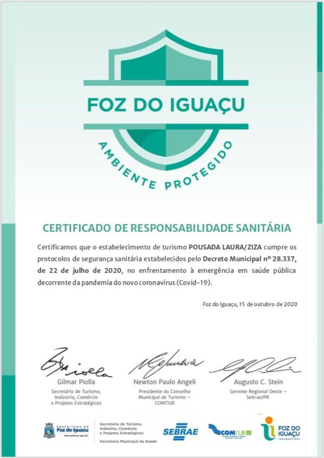 Pousada Laura / Ziza Foz do Iguaçu Dış mekan fotoğraf